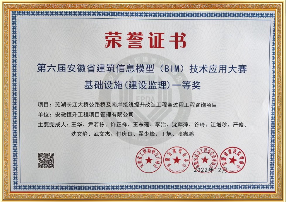 榮譽(yù)證書(shū)